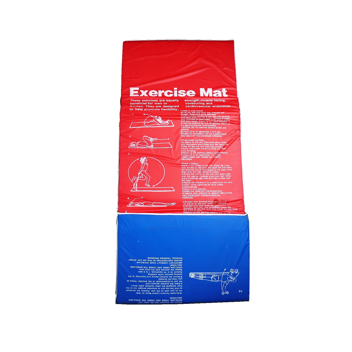 Exercise Mat - Mats Colchoneta Yoga Pilates Y Fitness 100x50x4cms - Puntostore