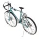 thumbnail image 3 of Escala 1 10 Aleación Diecast Racing Bike Modelo Réplica Bicicleta Juguete Pavo Real Azul, 3 of 5