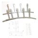 thumbnail image 4 of Kit De Medidores De Radio De Cuerda De Guitarra - Reglas T, 4 of 7