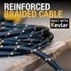 thumbnail image 4 of Cable combinado 3 en 1 DEWALT reforzado con carga múltiple de 6 pies, 4 of 9