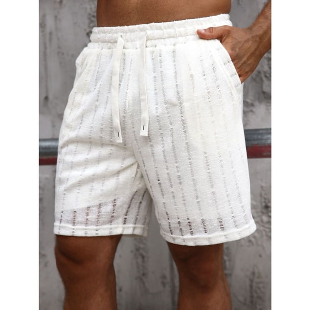 Short Hombre Bermuda Texturado Tendencia Urbana 0263