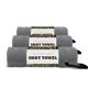 thumbnail image 1 of Toalla Shot Towel 41 cm Gris Pack de 3 Microfibra con Clip, 1 of 2