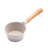 Magideal - Cacerola Pequeña Para Leche, Cacerola Pequeña, Utensilios De Cocina Pequeños, Calentador De Leche Y Café, Portátil, Multifuncional Para El Hogar, , Blanco