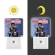 thumbnail image 3 of Hermanastros Luz nocturna LED con sensor de anochecer a amanecer para dormitorio, baño, pasillo, escaleras - Lámpara LED nocturna de enchufe, 0.5W - 1 pieza, 3 of 6