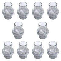 Magideal - 10 Piezas De Reemplazo De Máscara De Cpr Válvula De Una Sola Vía Desechable Para El Hogar