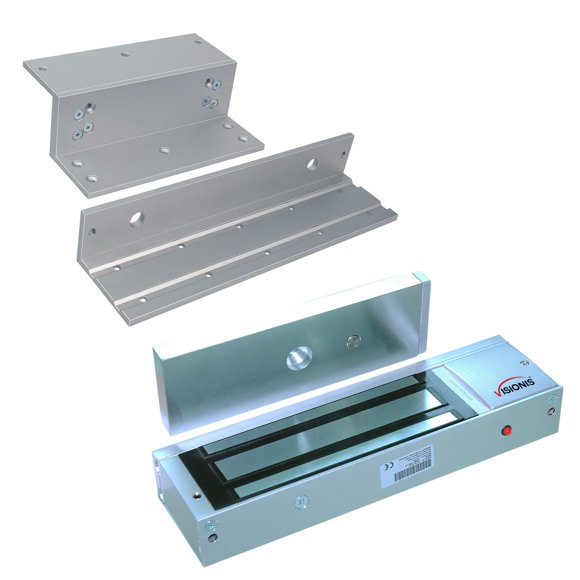 Cerradura electromagnética Visionis FPC-5193 544,31 kg para interiores