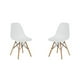 thumbnail image 1 of Set De 2 Sillas De Comedor Eames Blanca, 1 of 9