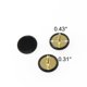 thumbnail image 4 of Chinchetas VAPKER 200 PCS Cabeza Redonda Negra, 4 of 7