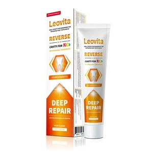 Pasta De Dientes Leovita Cavity Reversing Kids Con Hidroxiapatita