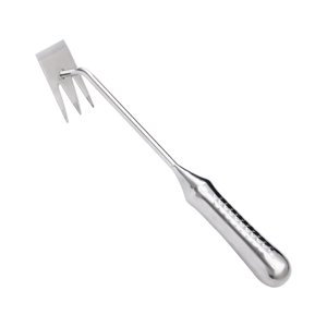 Ioensy - Extractor De Malas Hierbas, Herramienta Manual Multifuncional Afilada Para Eliminar Malas Hierbas Para Jardín, Patio Trasero, Acero Completo, 33,5 Cm