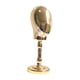 thumbnail image 1 of Cabeza De Maniquí Con Soporte Para Pelucas Para Cosmetología, Entrenamiento De Peluquería, Color Dorado, 1 of 5