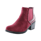 thumbnail image 1 of Botin para mujer con taco medio elasticado Rojo, 1 of 3