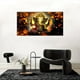 thumbnail image 1 of 1pc Abstract Animal Wall Poster, Light Luxury, Hindu God Ganesh Elephant Canvas Painting Wall Art, For Prints Bedroom Home Decor, 1 of 4