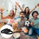 thumbnail image 2 of Jovitec 12 Pcs Rubber Silicone Bracelets Wristbands Bulk, Black, 2 of 3
