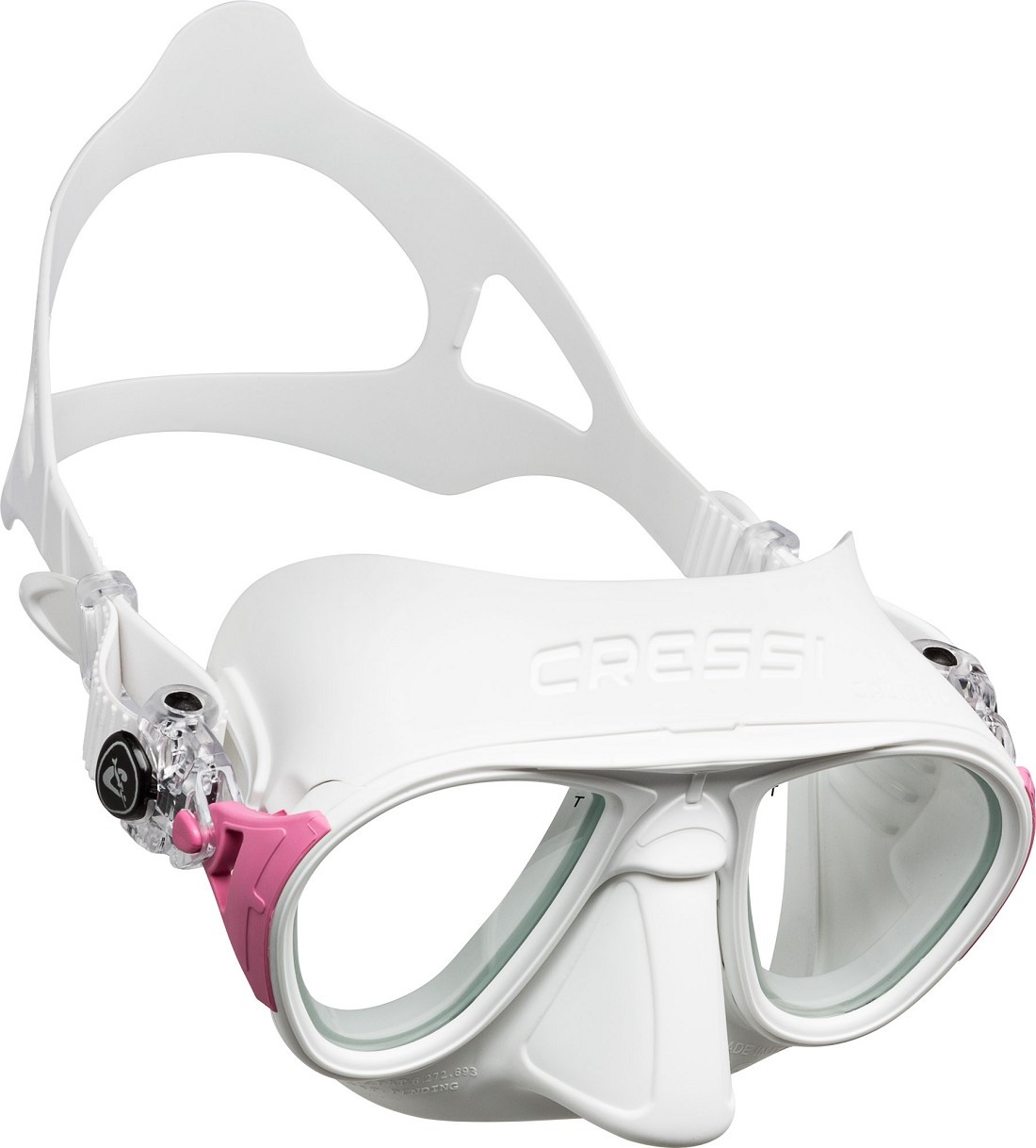 Cressi - Mascara De Buceo Calibro Blanco