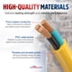 thumbnail image 4 of Cable de extensión LifeSupplyUSA, 75 pies, calibre 10/3, 15 A, 125 V, amarillo, 4 of 9