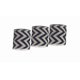 thumbnail image 1 of Cinta de yute AAYU azul con diseño chevron 7,5 cm x 13,5 m, paquete de 3, 1 of 5