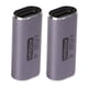 thumbnail image 1 of Adaptador tipo C a tipo C hembra a hembra, transferencia de datos de 40 Gbps, carga rápida de 100 W, conector USB C recto, 2 unidades, 1 of 8