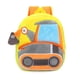 thumbnail image 1 of Cute Engineering Car Series Plush Backpack Cartoon Kindergarten Children Mochila Infant School Bags Boy Girls Outing Leisure Bag, 1 of 3