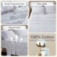 thumbnail image 3 of Sábanas de franela Sleep Philosophy True North Cal King White, 3 of 9