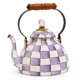 thumbnail image 1 of Tetera de té MacKenzie‑Childs Violet Check de 3 L, 1 of 6