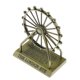 thumbnail image 2 of Retro Iron Art Noria Decoración Para El Hogar Habitación Dormitorio Adorno 11.5x6.5x14cm, 2 of 5