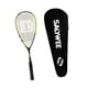 thumbnail image 2 of Raqueta De Squash Con Marco De Fibra De Carbono Para Entrenamiento De Oficina, Para Principiantes, Interior, Color Amarillo, 2 of 5