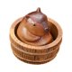 thumbnail image 4 of Arcilla Capybara Mini Tea Pet Figurita Decoración Para Oficina Sala De Té Dormitorio, 4 of 5