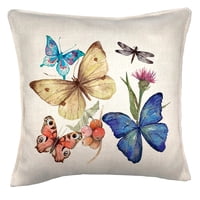 Tuyo Print - Cojín Alas De Mariposa 2, 45X45