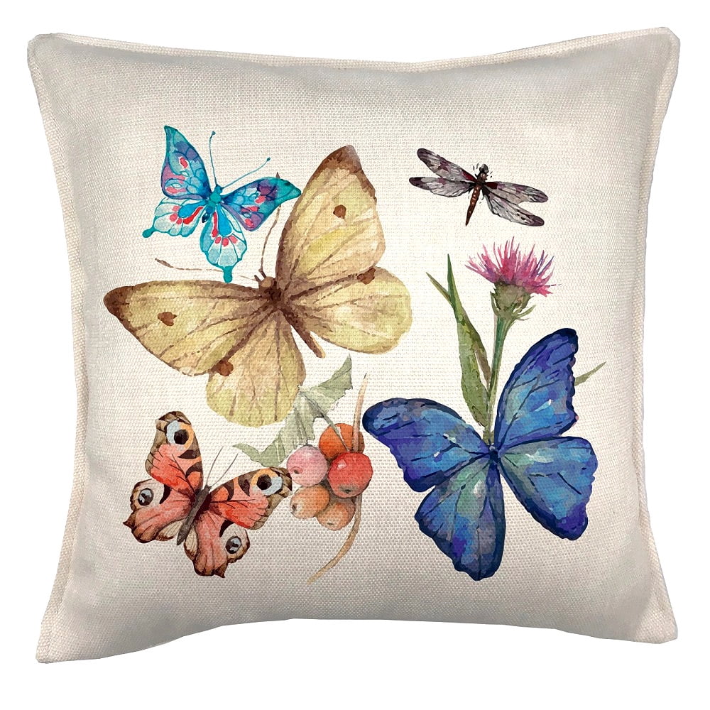 Tuyo Print - Cojín Alas De Mariposa 2, 45x45