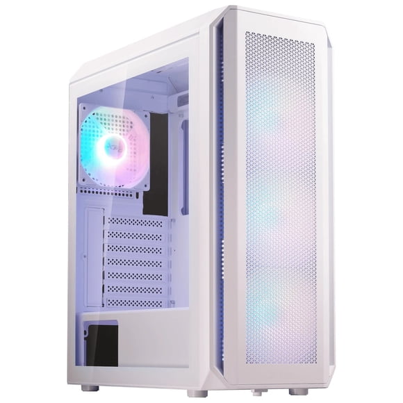Gabinete XPG Valor Air Plus S/Fuente ATX Blanco (Incluye 4 Ventiladores ARGB)