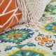thumbnail image 5 of Colcha Rizzy Home BQ4619 Poliéster 90x92 pulg Amarillo/Verde/Naranja, 5 of 9