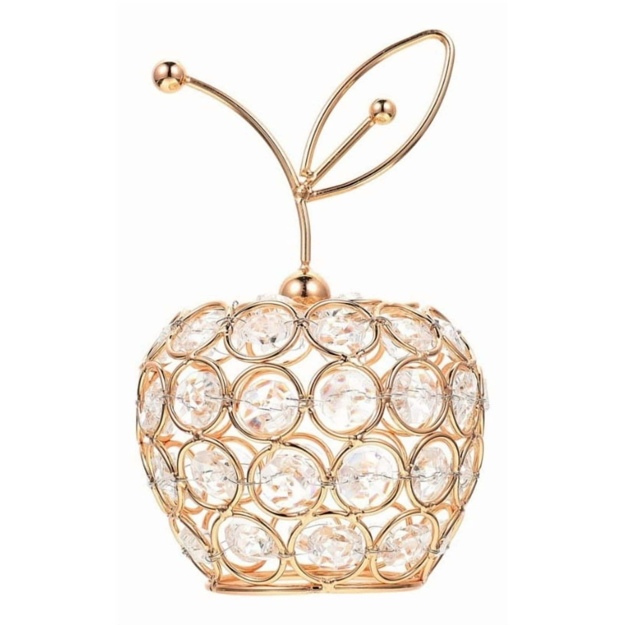 Genérico - Figura Manzana Decorativa Adorno Elegante Centro Mesa Jhn