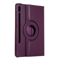 Mar Cases - Carcasa Funda Giratoria Para Tablet Samsung S9 Fe 10.9 X510 Morado