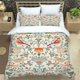 thumbnail image 2 of Chic William Morris Birds Floral Print Quilt Duvet Cover Set Bed Linen Double3-Piece Bedding Set, 2 of 5