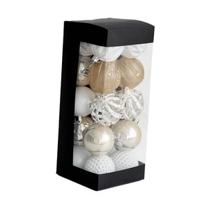 Bothyi - Adornos Para Árboles De Navidad Bolas Navideñas Para Decoración De Interiores Fiestas De Graduación Festivales Estilo A