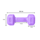 thumbnail image 2 of Par Mancuernas Hexagonales PVC 5 Kg c/u Pesas Fitness 10 Kg Total, 2 of 3