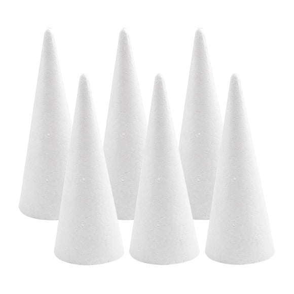 Conos De Espuma Para Manualidades, Arreglos Florales, árboles De Navidad, Actividades Para El Aula, Estilo A