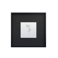 Vgo - Marco Mad. Con Paspartú 19X19 / Sin Paspartú 30X30 Negro