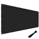 thumbnail image 1 of Pantalla de privacidad Windscreen4less 2,4 m x 15 m negra, 1 of 8