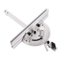 Magideal - Herramienta De Madera De Calibre De Aserrado De Mesa, Guía De Ingles De Reemplazo De Herramientas Manuales Universales De Alta Precisión Accesorios De Calibre Y 25 Cm Atrás