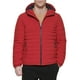 thumbnail image 1 of Chaqueta Tommy Hilfiger de poliéster elástico con capucha, plegable, roja, para hombre, 1 of 2