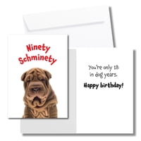 Tarjeta De Cumpleaños Divertida De Allynn'S Happy 90Th Birthday 90 Years