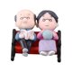 thumbnail image 5 of Amorosa Pareja De Ancianos Adorno En Miniatura Lindo Regalo De Boda Para Regalo De Cumpleaños Estilo B, 5 of 5