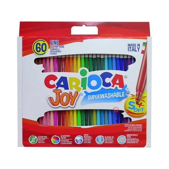Plumones Joy 60 Unidades Carioca - PS