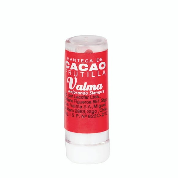 Manteca De Cacao Sabor Frutilla Valma