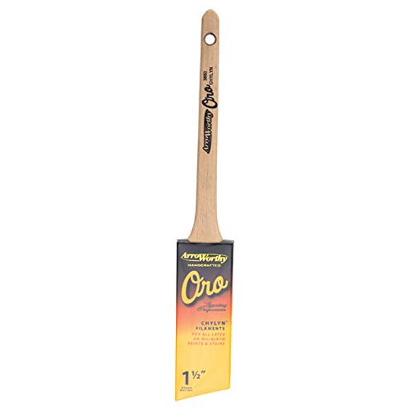 Pincel Angular Arroworthy Oro 1.5" - Caja de 1