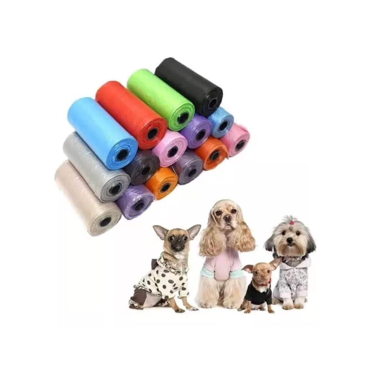 Total E-commerce - Pack 4 Bolsas Para Desechos Fecas Perros Mascotas Colores