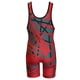 thumbnail image 3 of Singlete de lucha Matman The Tilt negro rojo 5X‑pequeña, 3 of 4