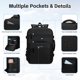 thumbnail image 3 of Mochila RealCool 43 cm 17,3" Aprobada por la TSA para Cabina, 3 of 8